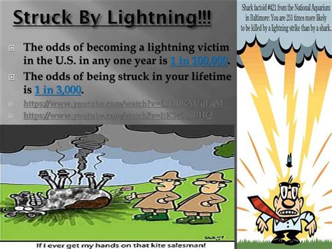 What are the Odds of Becoming a Lightning Victim .